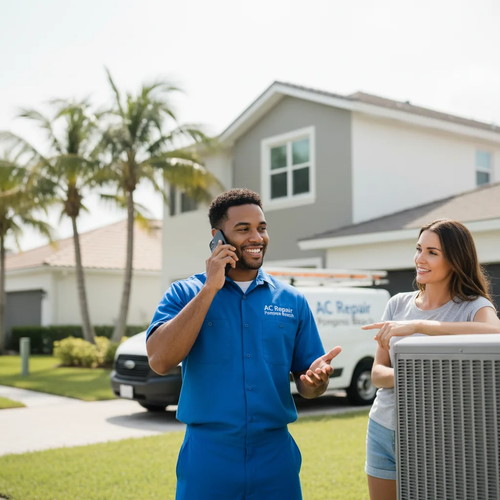 AC Repair Pompano Beach customer support in Rineyville